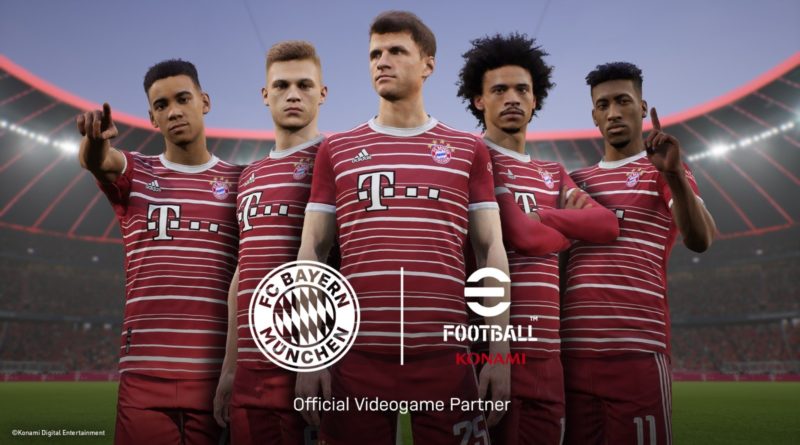 Konami e Bayern Monaco: Partneship rinnovata per 3 anni in eFootball