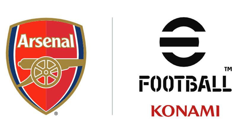 KONAMI estende la partnership con Arsenal Football Club