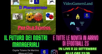 eFootball 2023 - Questa Sera Nuova Live con PES Old School e VGL PES