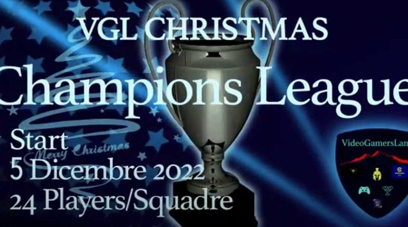 eFootball: VGL propone la Christmas Champions League