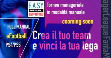 EMG: Il manageriale di Efootball “manuale"